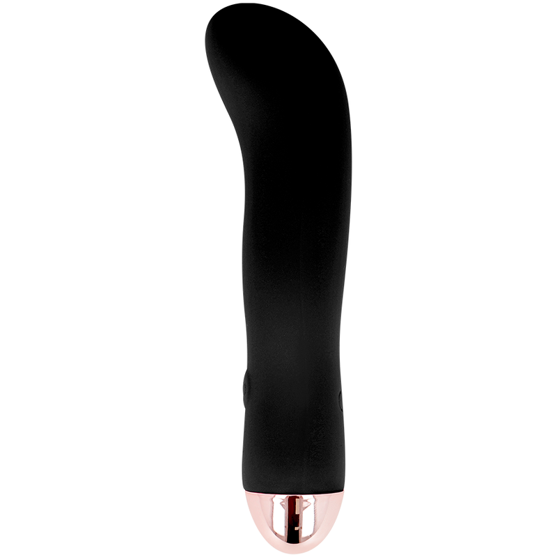 DOLCE VITA - VIBRADOR RECARREGÁVEL DOIS PRETO 7 VELOCIDADE