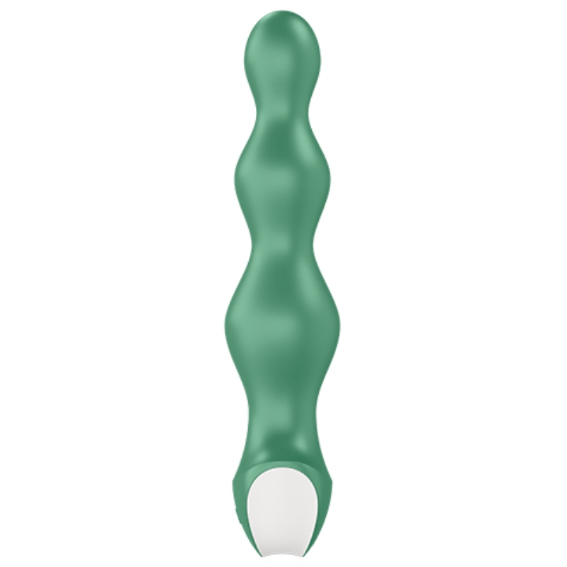 SATISFYER - VIBRADOR LOLLI PLUG 2 PLUG CINZA