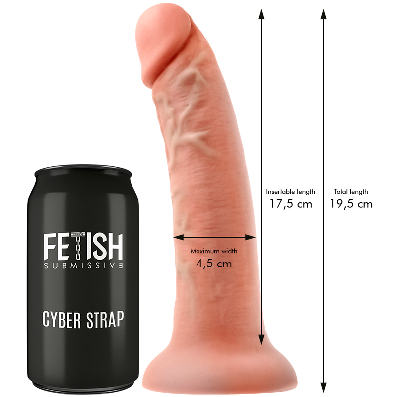 FETISH SUBMISSIVE CYBER STRAP - ARNÊS COM DILDO E BALA CONTROLE REMOTO TECNOLOGIA WATCHME M