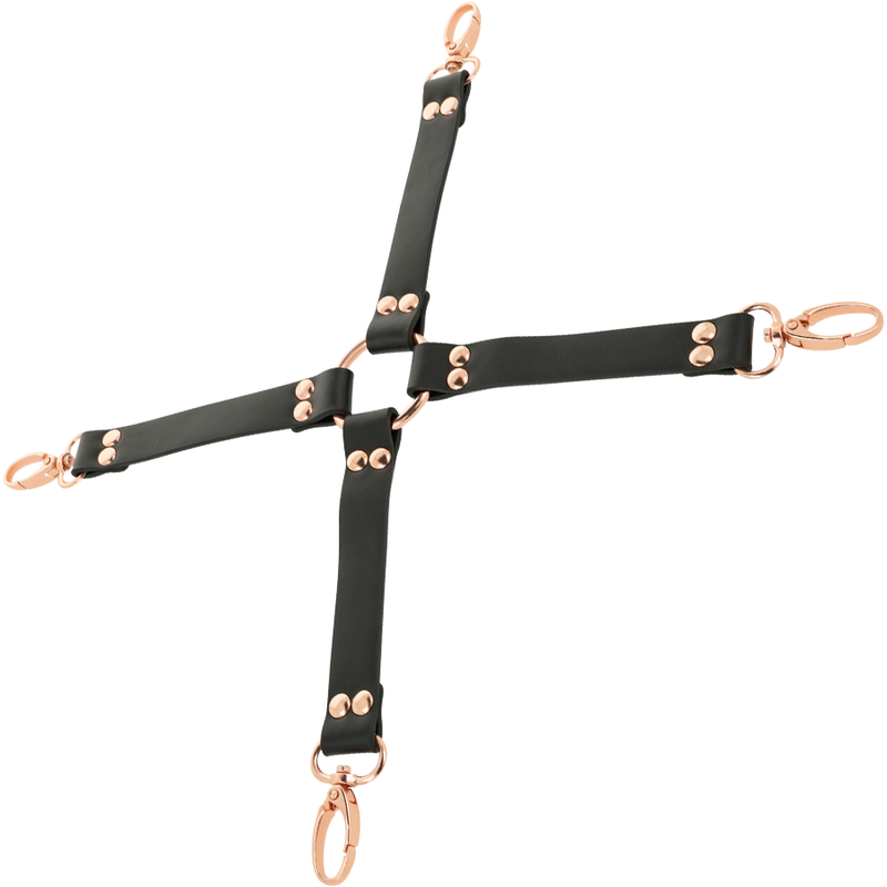 COQUETTE CHIC DESIRE - FANTASY HOG TIE COURO VEGANO