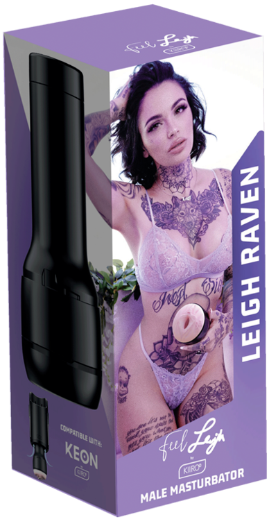 KIIROO - PACK KEON + FEEL LEIGH RAVEN + LUBRIFICANTE DE QUALIDADE AQUA 50 ML