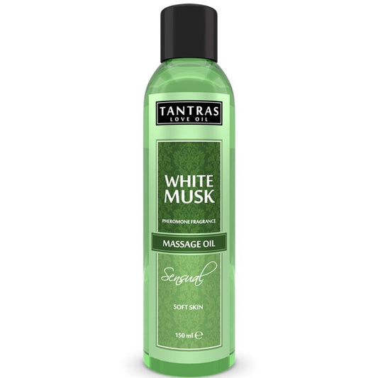 INTIMATELINE - TANTRAS LOVE OIL MUSK BRANCO 150 ML