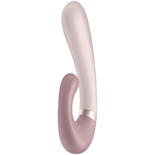 SATISFYER - APLICATIVO VIBRADOR DE ONDAS DE CALOR ROSA