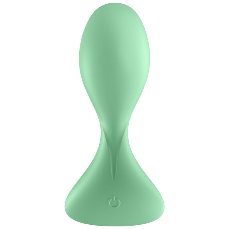 SATISFYER - APLICATIVO DE PLUGUE VIBRATÓRIO TRENDSETTER PRETO