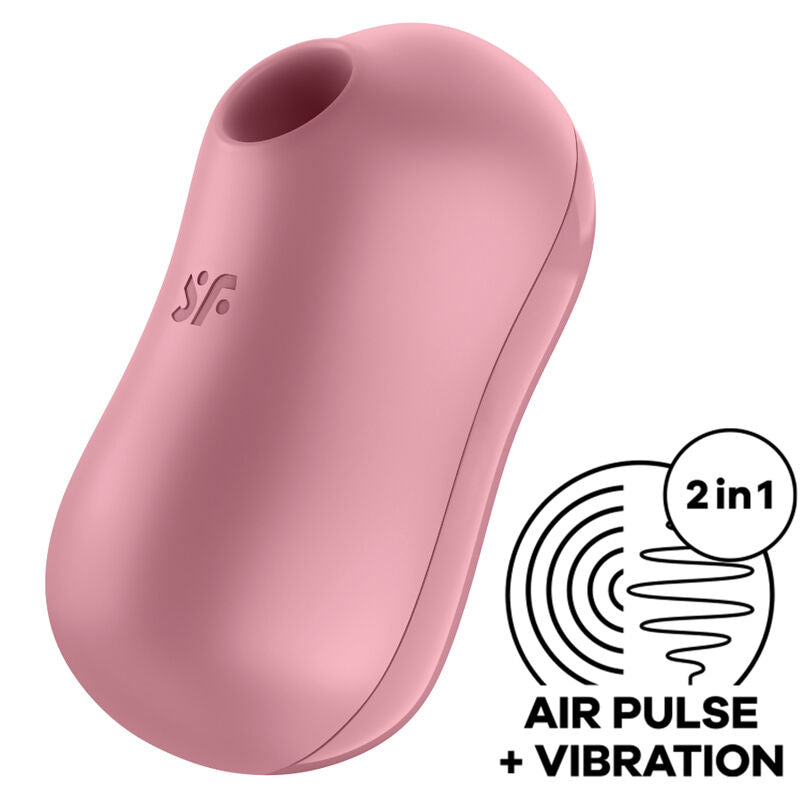 SATISFYER - ESTIMULADOR E VIBRADOR DE PULSO DE AR COTTON CANDY LILÁS