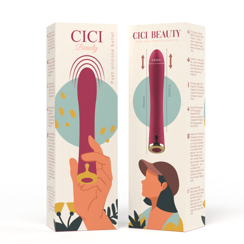 CICI BEAUTY - PREMIUM SILICONE PUSH BULLET