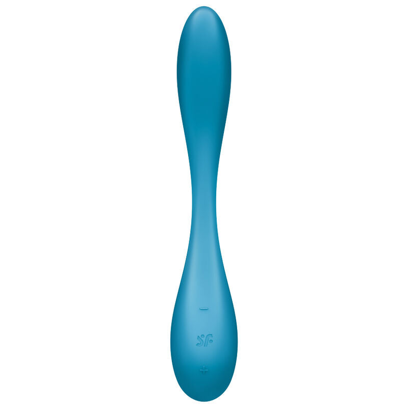 SATISFYER - MULTI VIBRADOR G-SPOT FLEX 5 AZUL