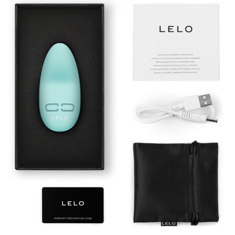 LELO - MASSAGADOR PESSOAL LILY 3 - VERDE POLAR