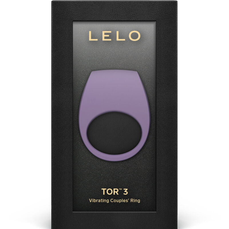 LELO - ANEL VIBRADOR PRETO TOR 3