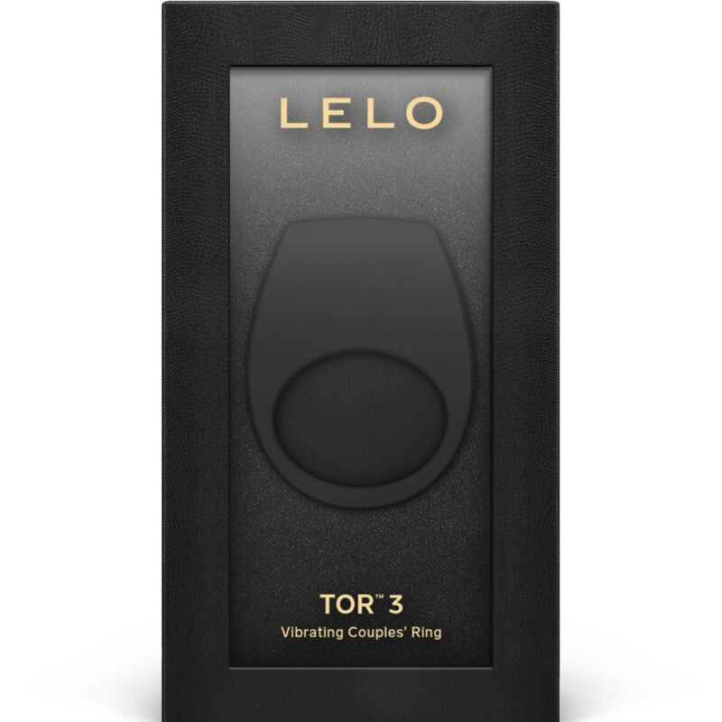 LELO - ANEL VIBRADOR PRETO TOR 3