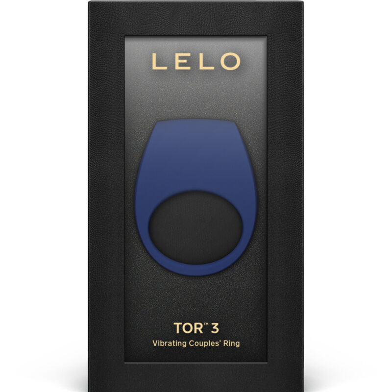 LELO - ANEL VIBRADOR PRETO TOR 3