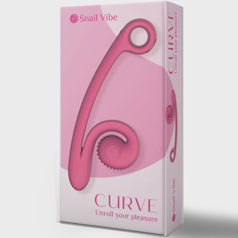 SNAIL VIBE - VIBRADOR CURVA ROXO