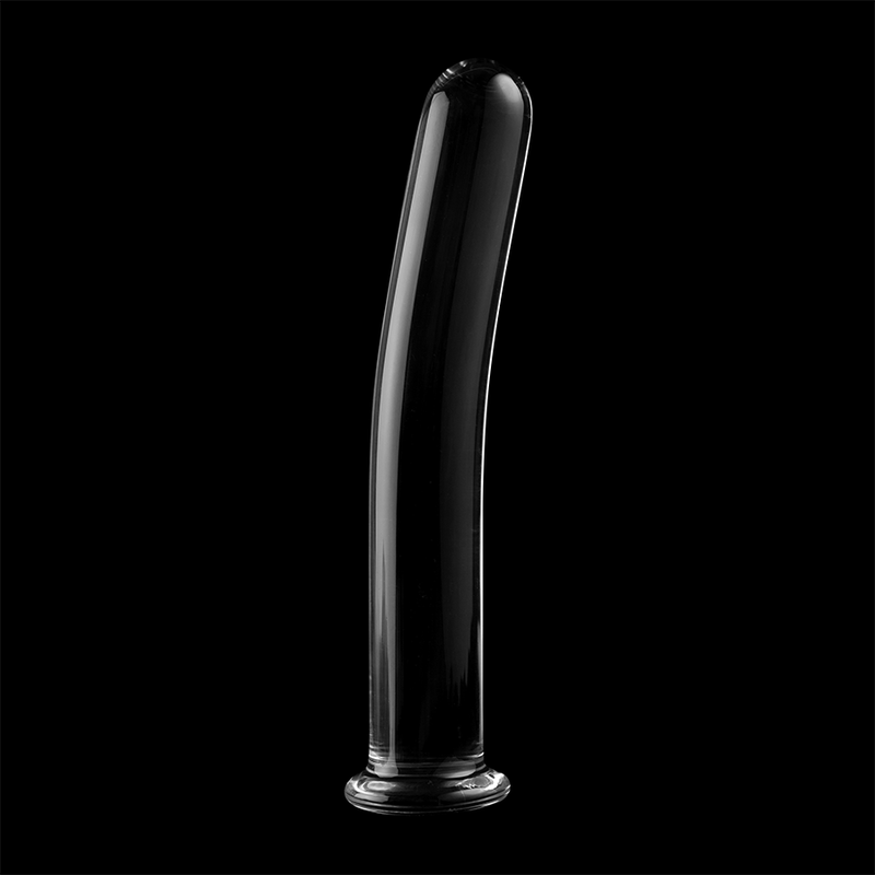 NEBULA SERIES BY IBIZA - MODELO 9 DILDO VIDRO BOROSILICADO ROSA 15.5 CM -O- 2.5 CM