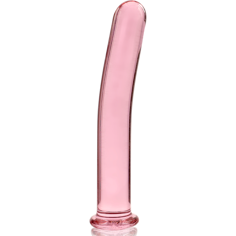 NEBULA SERIES BY IBIZA - MODELO 9 DILDO VIDRO BOROSILICADO ROSA 15.5 CM -O- 2.5 CM