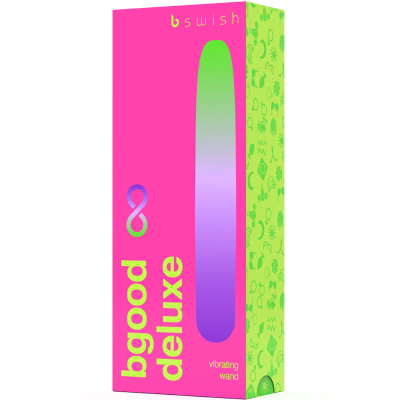 B SWISH - BGOOD INFINITE DELUXE VIBRADOR RECARREGVEL SILICONE AZUL