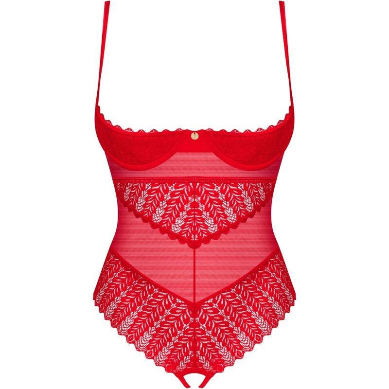 OBSESSIVE - INGRIDIA CROTCHLESS VERMELHO M/L