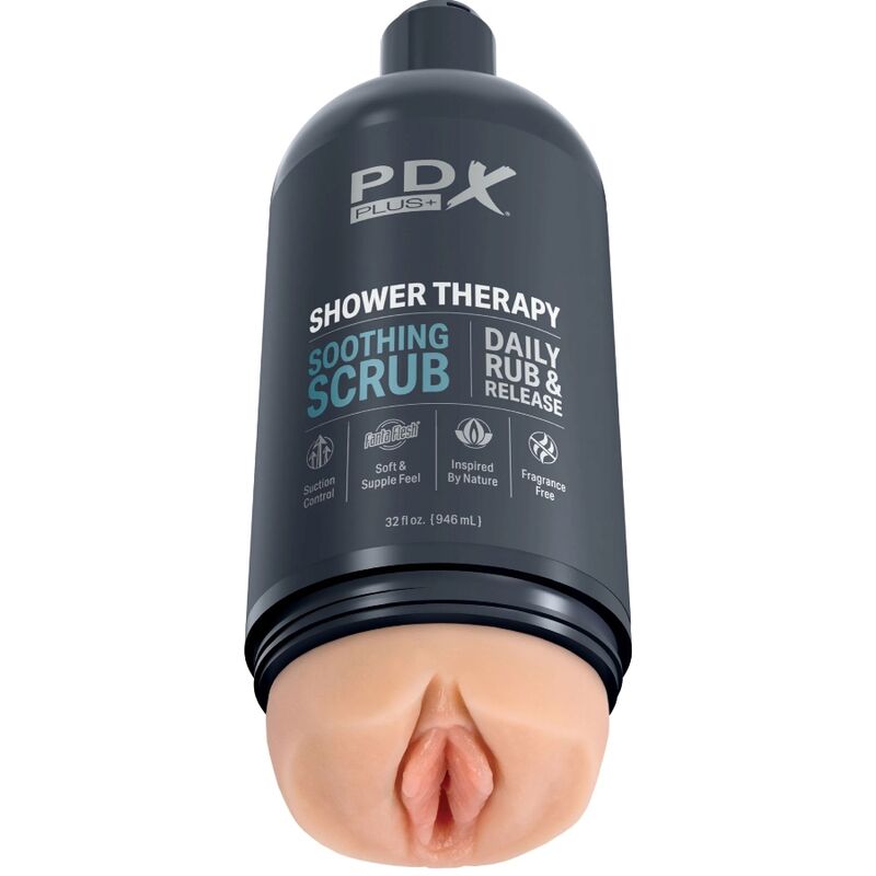 PDX PLUS - STROKER MASTURBATOR DISCRETE BOTTLE DESIGN SHAMPOO ESFOLIANTE CALMANTE