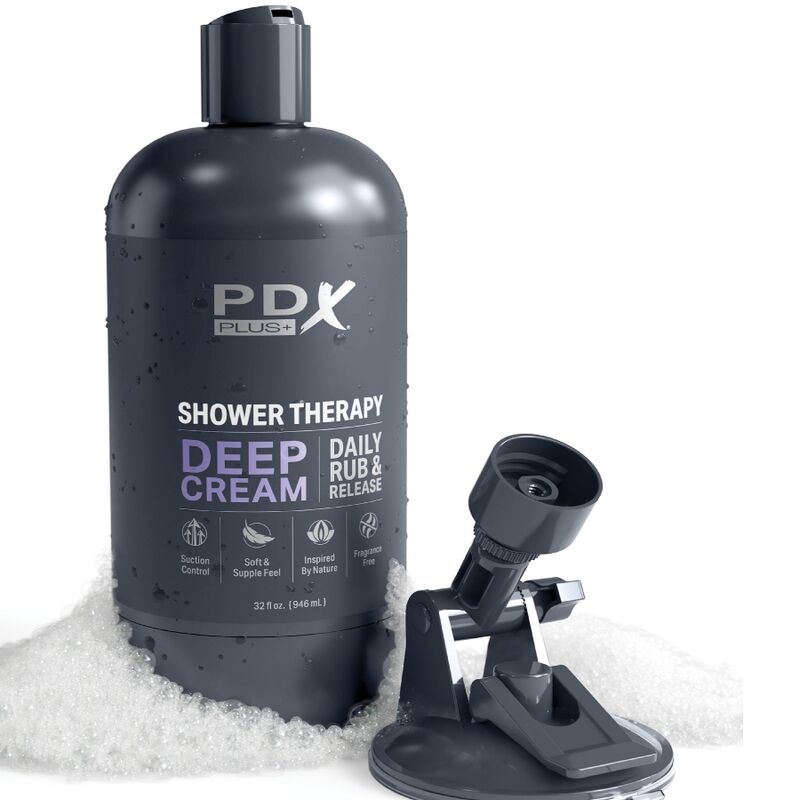 PDX PLUS - STROKER MASTURBATOR DISCREET DEEP CREAM SHAMPOO DESIGN DE GARRAFA