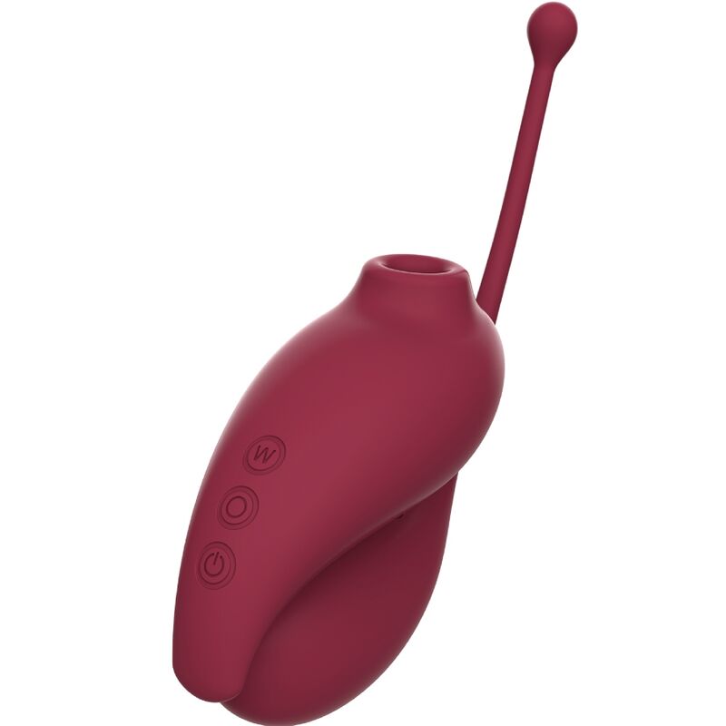 ADRIEN LASTIC - INSPIRAÇÃO CLITORIS SUCKER + VIBRATING OVO VERMELHO - APLICATIVO GRATUITO