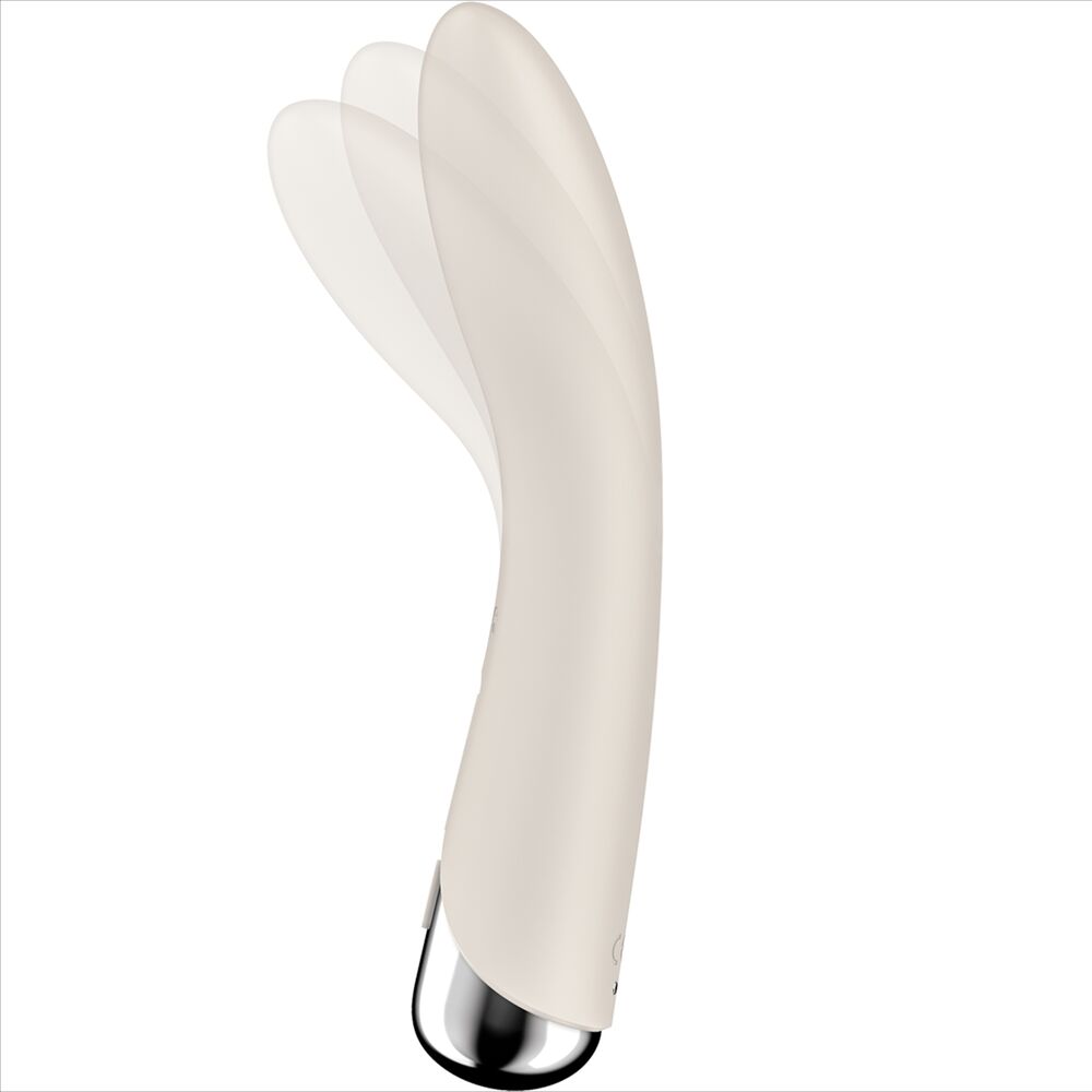 SATISFYER - VIBRADOR ROTADOR BEGE SPINNING VIBE 1 G-SPOT BEIGE