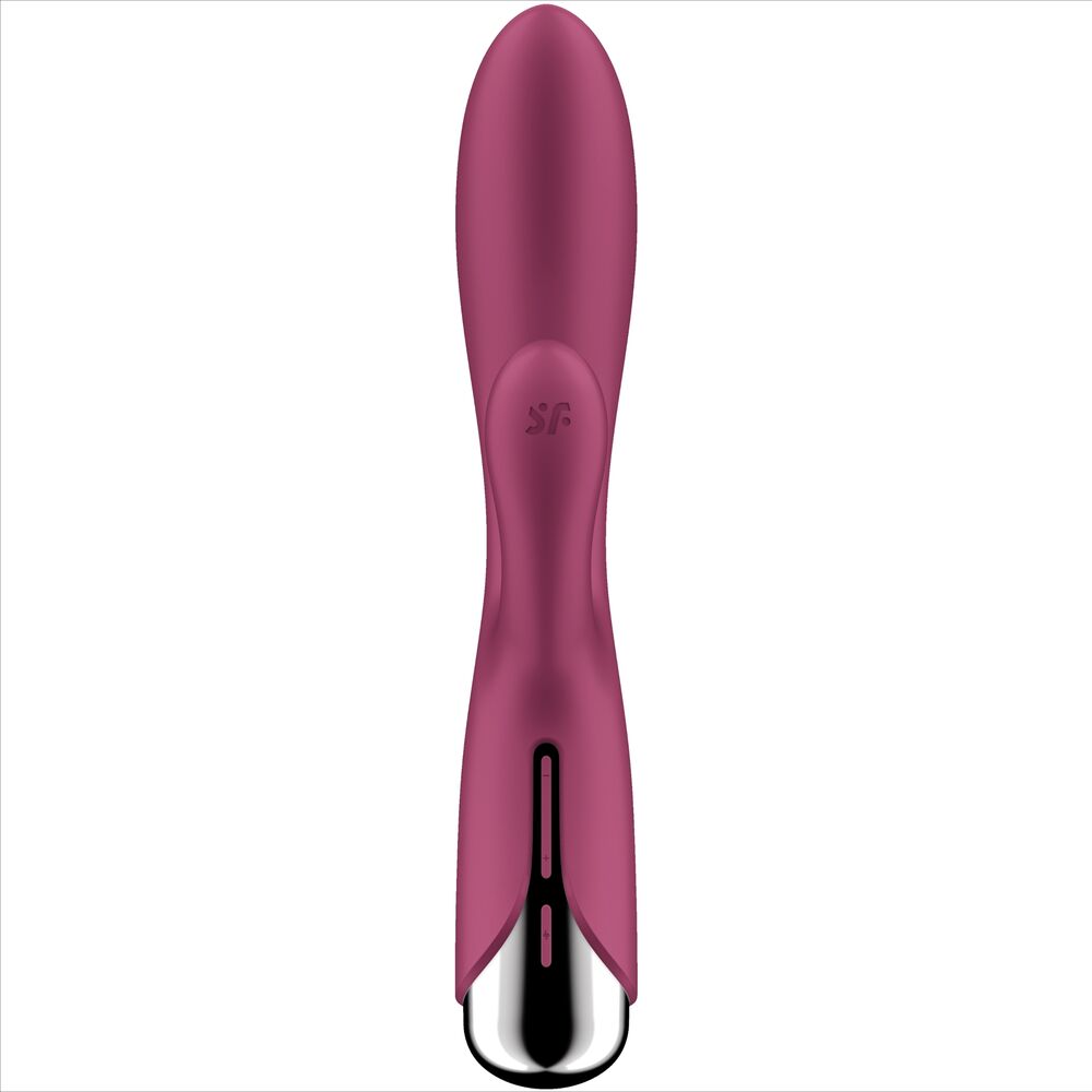 SATISFYER - COELHO GIRATÓRIO 1 CLITÓRIS E ESTIMULAO DE PONTO G VERMELHO