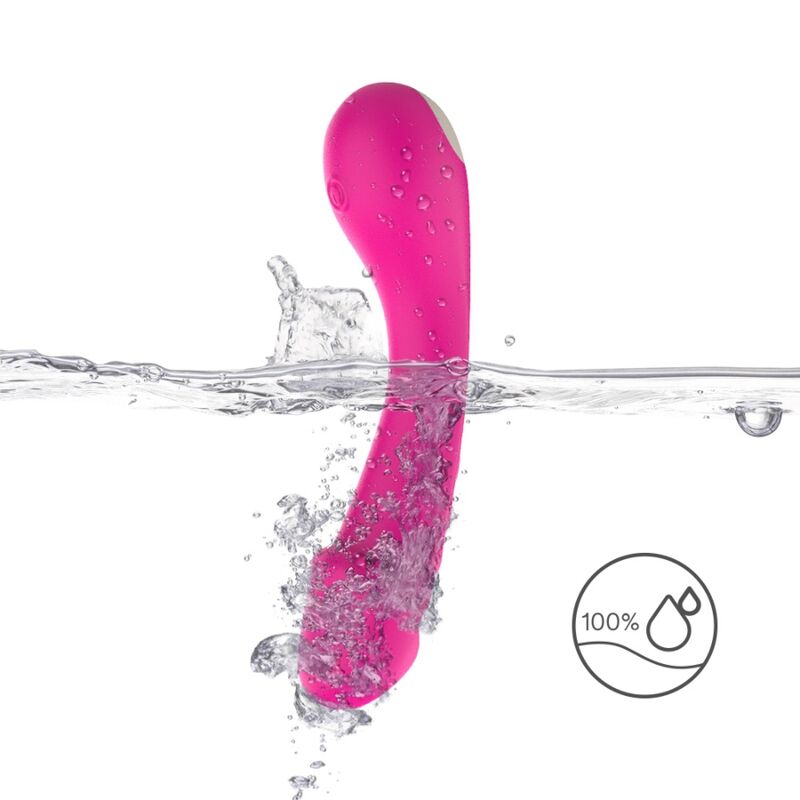 ARMONY - VIBRADOR DILDO G-SPOT SILICONE FÚCSIA