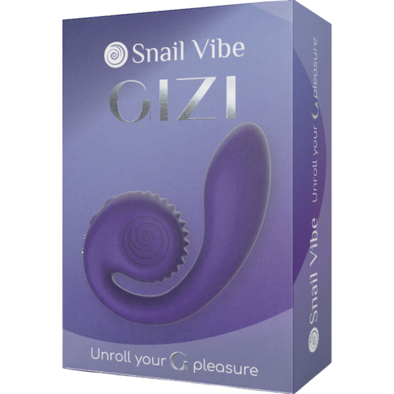 SNAIL VIBE - GIZI ESTIMULADOR DUPLO ROSA