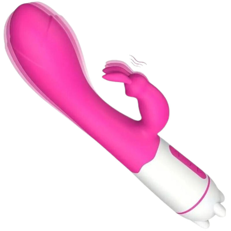 ARMONY - HAPPY VIBRADOR E ESTIMULADOR DE COELHO FÚCSIA