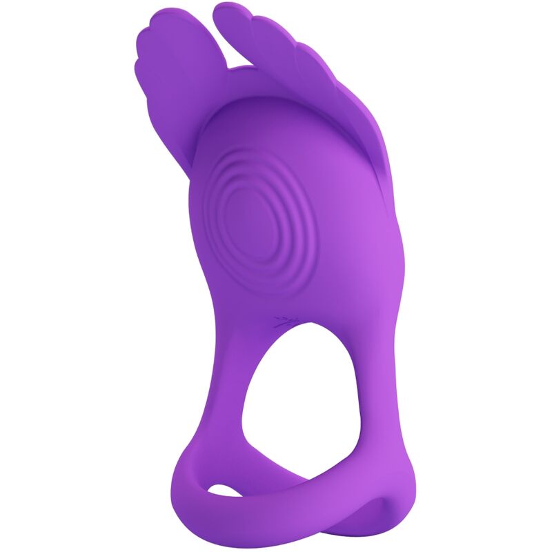 PRETTY LOVE - SILAS ANEL PARA PÊNIS VIBRANTE 7 VIBRAÕES SILICONE ROXO