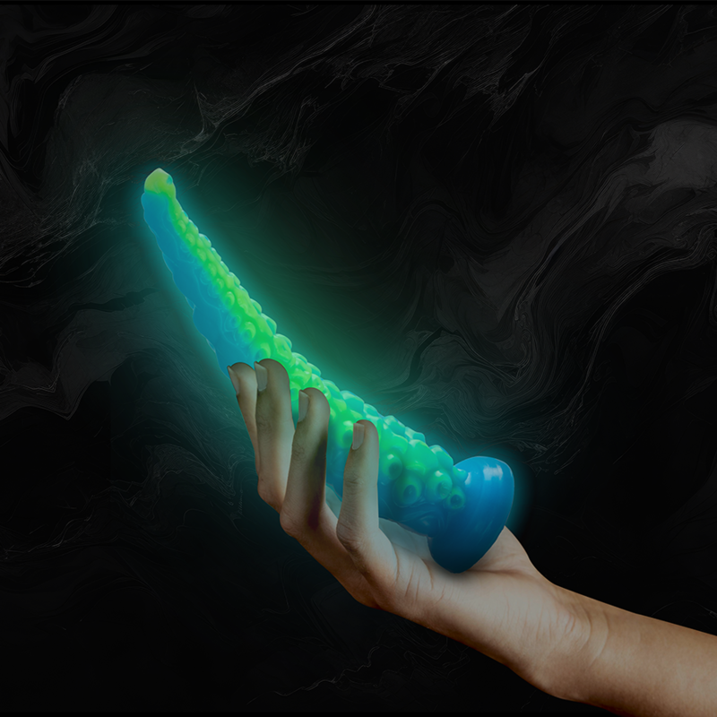 EPIC - SCYLLA FLUORESCENTE TENTCULO FINO DILDO TAMANHO PEQUENO