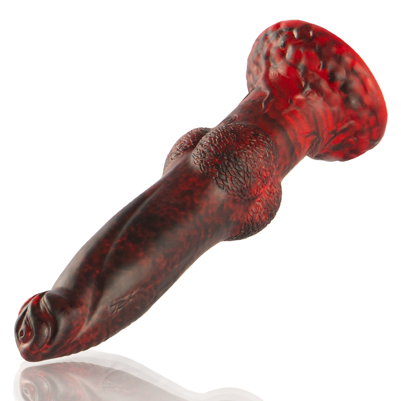 EPIC - PROMETHEUS DILDO TITAN EM CHAMAS CONTROLE REMOTO RECARREGÁVEL