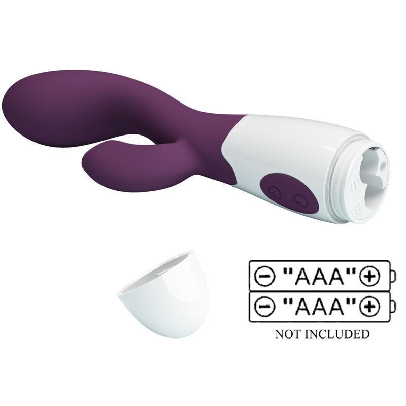 PRETTY LOVE - VIBRADOR G-SPOT BRILHANTE ROXO