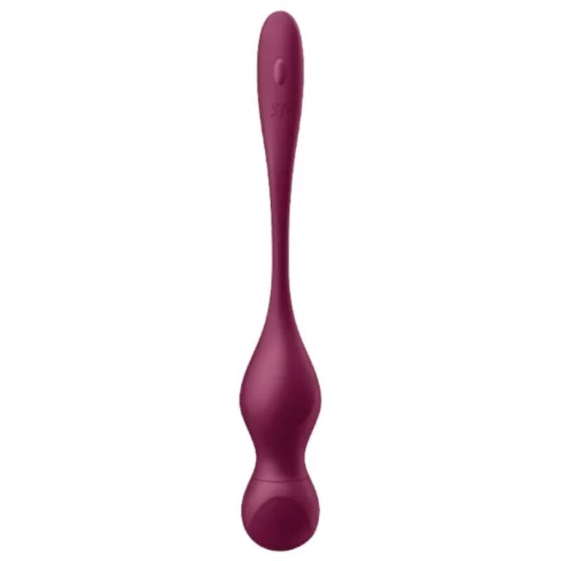 SATISFYER - LOVE BIRDS VARY BOLAS VIBRATÓRIAS APLICATIVO GRATUITO VINHO TINTO