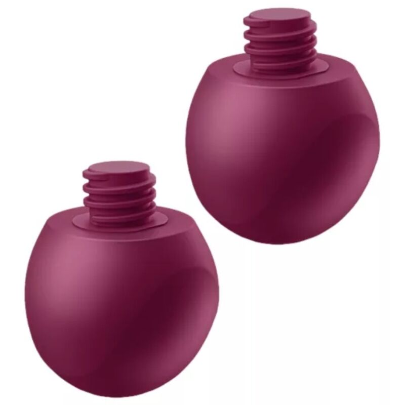 SATISFYER - LOVE BIRDS VARY BOLAS VIBRATÓRIAS APLICATIVO GRATUITO VINHO TINTO