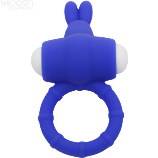 ARMONY - MS BUNNY ANEL VIBRADOR SILICONE AZUL