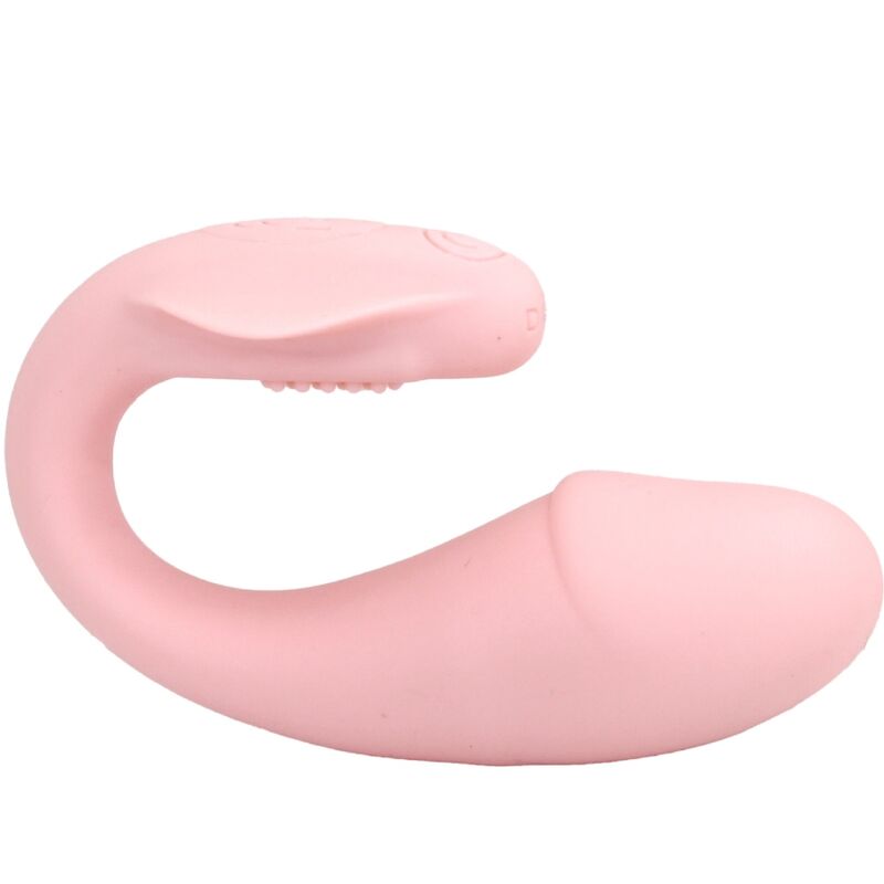 ARMONY - FRESHFUN CICI STAP-ON VIBRADOR CONTROLE REMOTO E APLICATIVO 10 VIBRAÇÕES ROSA