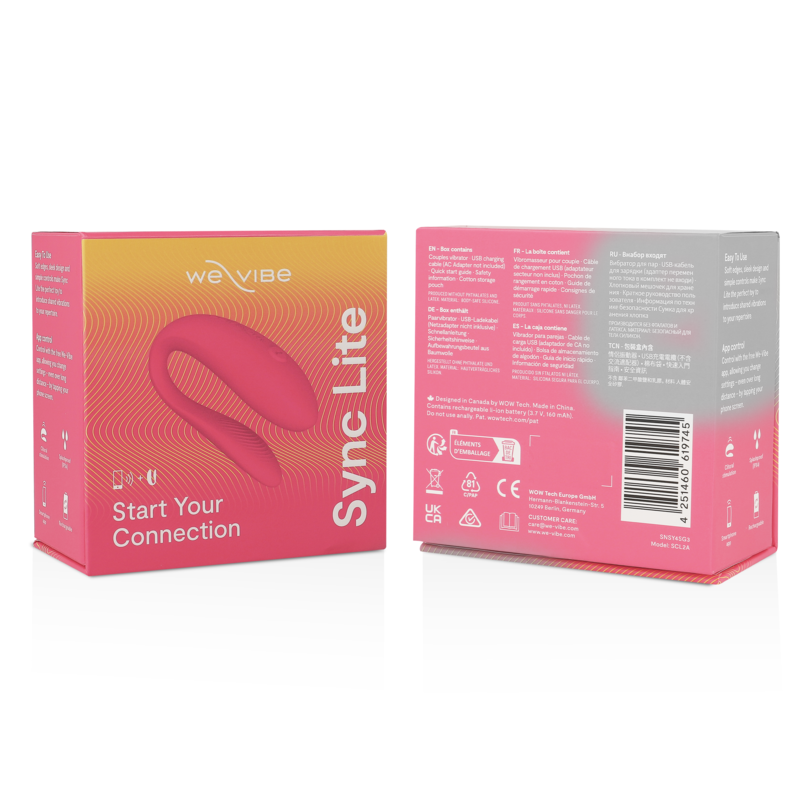 WE-VIBE - SYNC LITE ESTIMULADOR DE CLITÓRIS ROSA