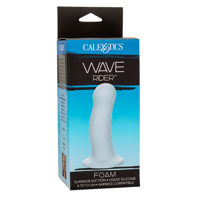 CALEXOTICS - WAVE RIDER PLUG ANAL DE ESPUMA AZUL