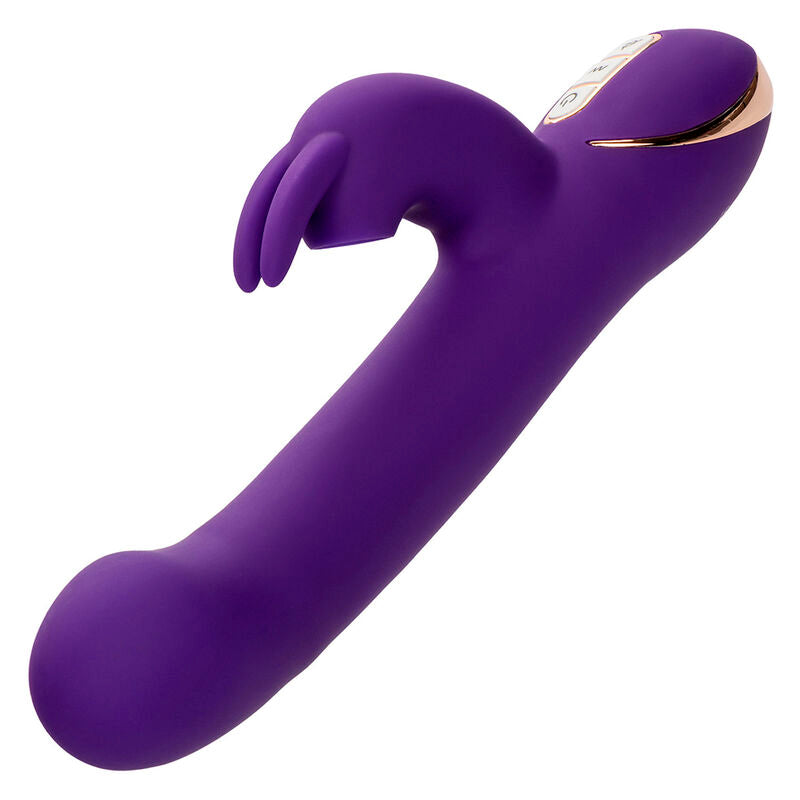 CALEXOTICS - JACK RABBIT VIBRADOR E ESTIMULADOR 7 VIBRAÇÕES E MODO DE SUCÇÕES AZUL