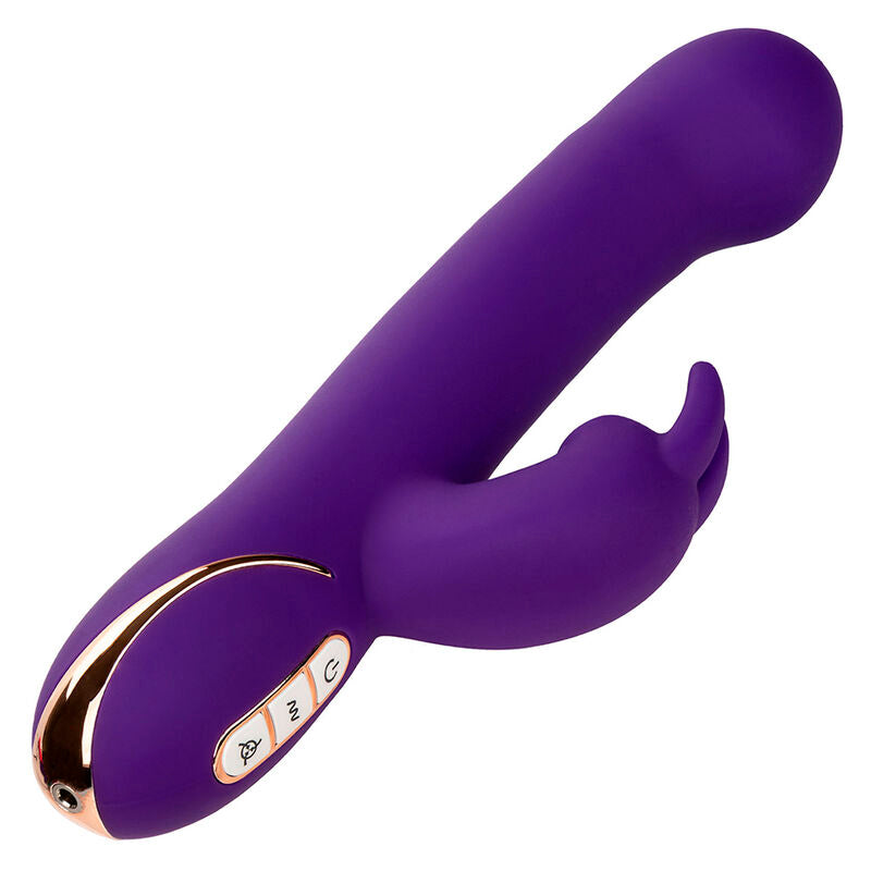 CALEXOTICS - JACK RABBIT VIBRADOR E ESTIMULADOR 7 VIBRAÇÕES E MODO DE SUCÇÕES AZUL