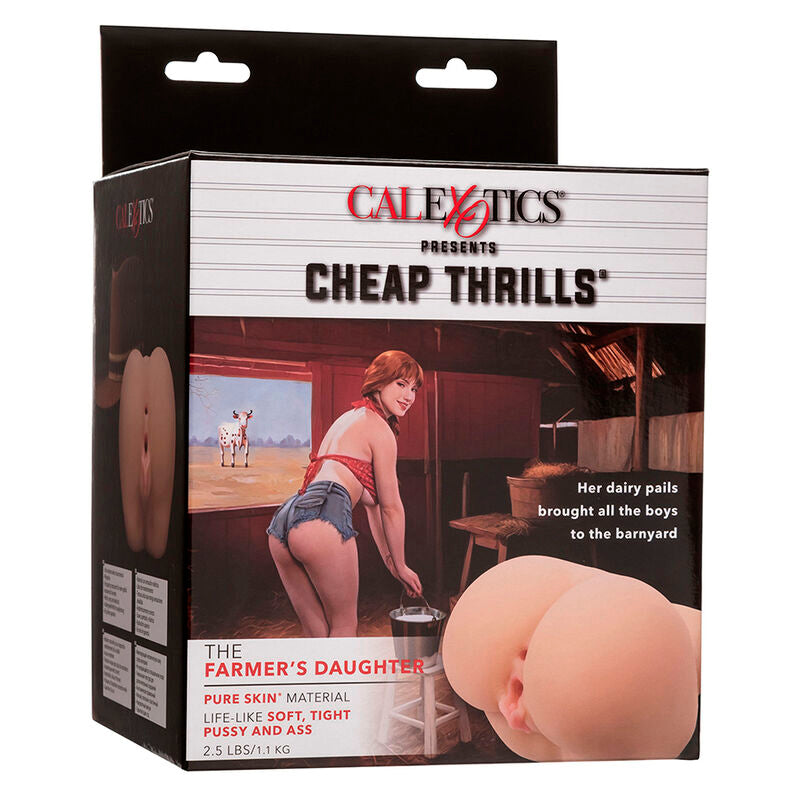 CALEXOTICS - A FILHA DO FAZENDEIRO DUPLO MASTURBADOR REALISTA CARNE