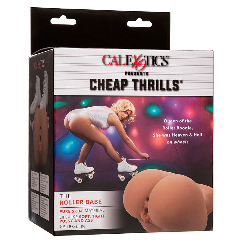 CALEXOTICS - THE ROLLER BABE DUPLO MASTURBADOR REALÍSTICO CARNE