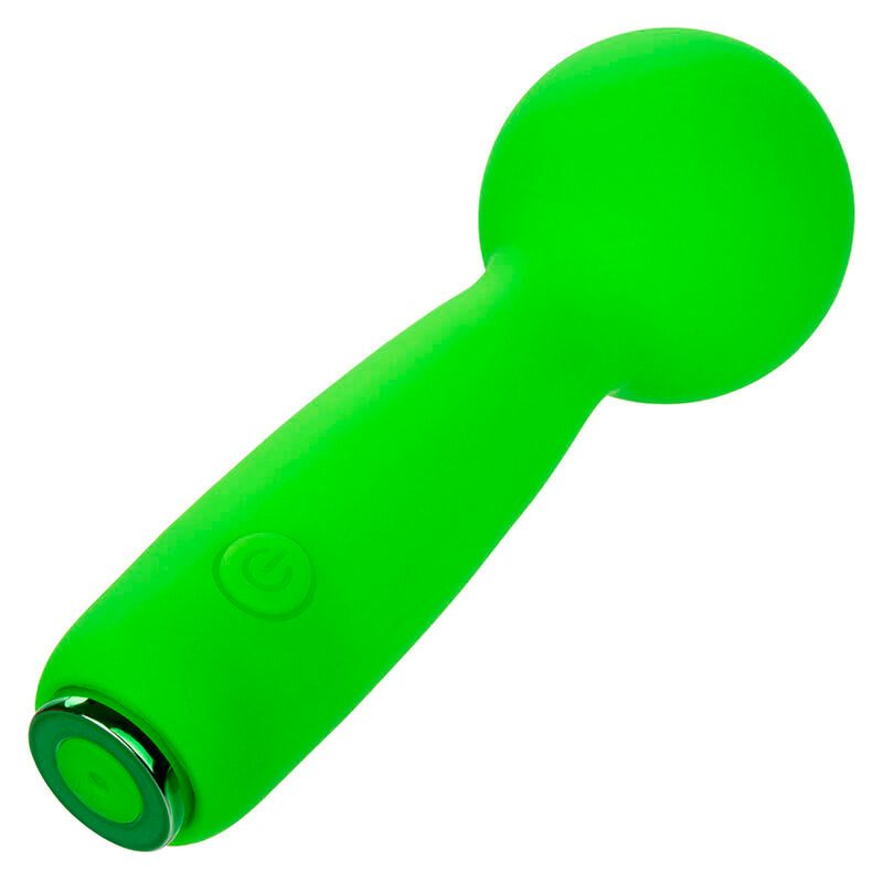 CALEXOTICS - NEON VIBES BUBBLY VIBE O MINI MASSAGEADOR 10 VIBRAÇÕES VERDE