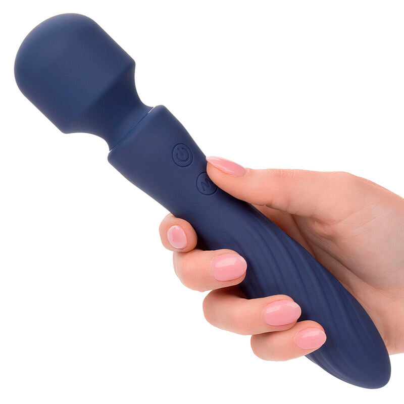 CALEXOTICS - CHARISMA MYSTIQUE MASSAGER DUAL MOTORS 12 FUNÇÕES 20,5 CM X 4,5 CM ROXO