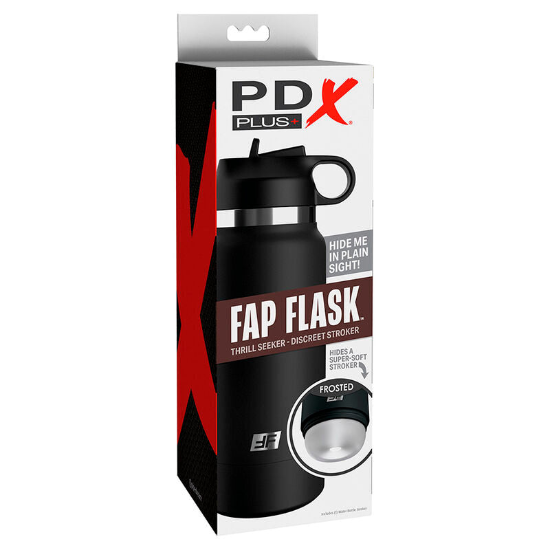 PDX PLUS - FAP FLASK DISCRETO STROKER CLEAR MODELO 1