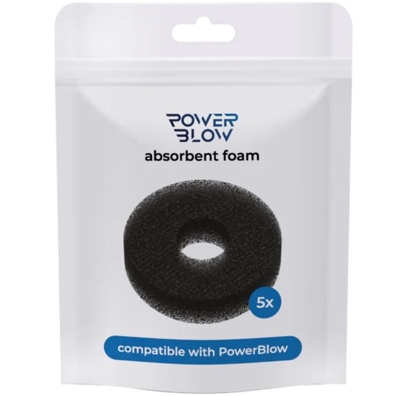 KIIROO - ESPUMA ABSORVENTE POWER BLOW PACOTE COM 5