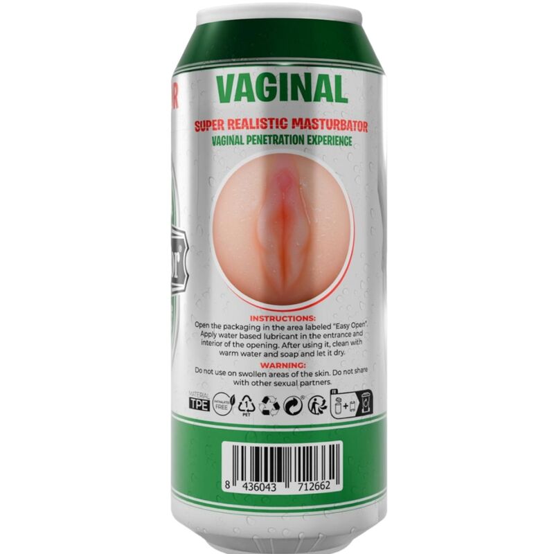 ALIVE - FLEX MASTURBADOR MASCULINO VAGINAL TAMANHO M