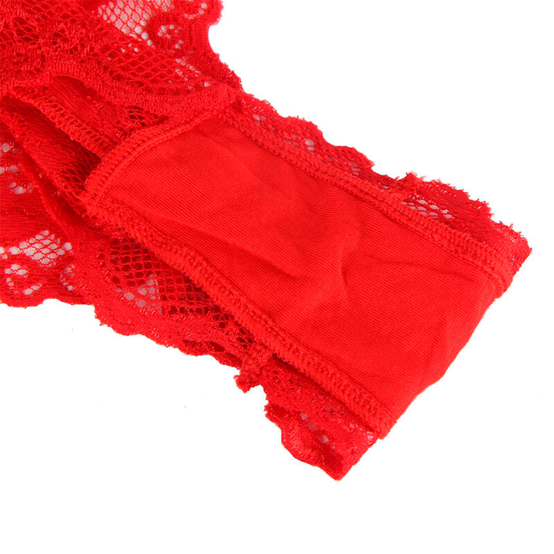 SUBBLIME - 953973 BODY SEXY COM BABADOS + CINTO VERMELHO S/M