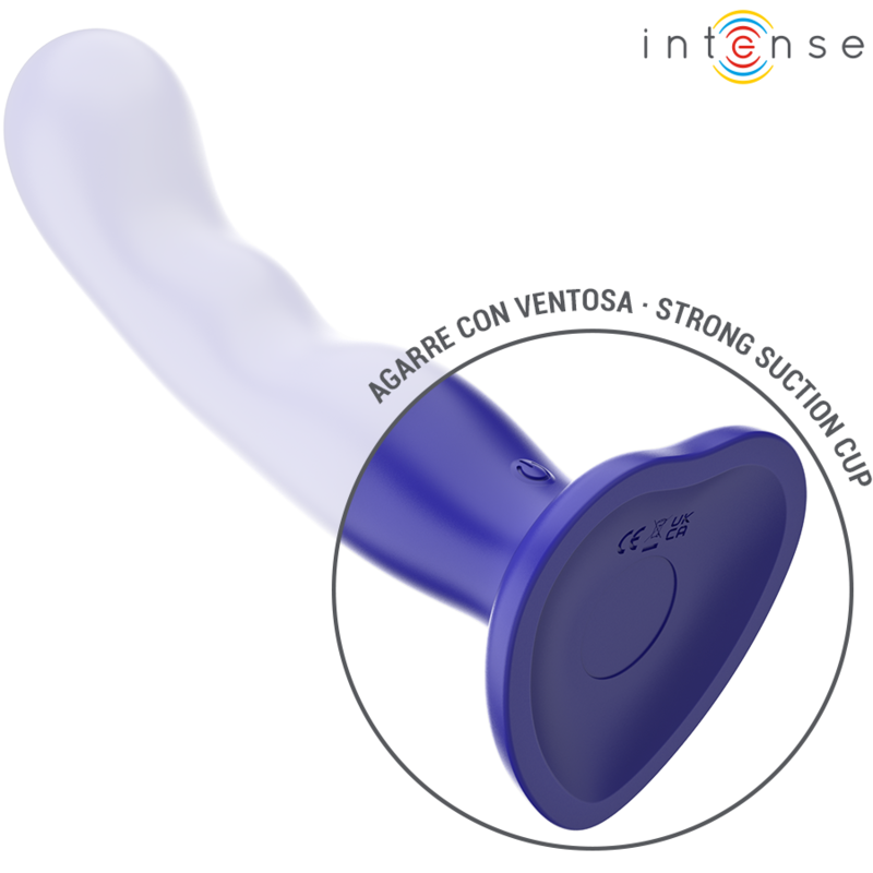 INTENSE - SHORTY VIBRADOR COM VENTOSA AZUL CONTROLE REMOTO