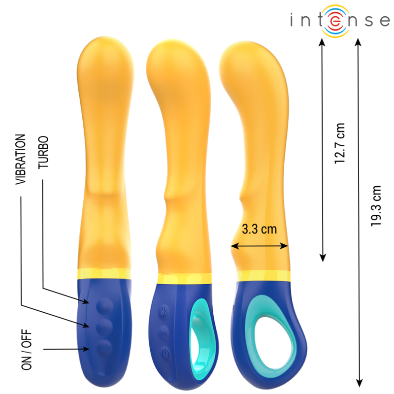 VIBRADOR INTENSO - SHAGGY AMARELO G-SPOT